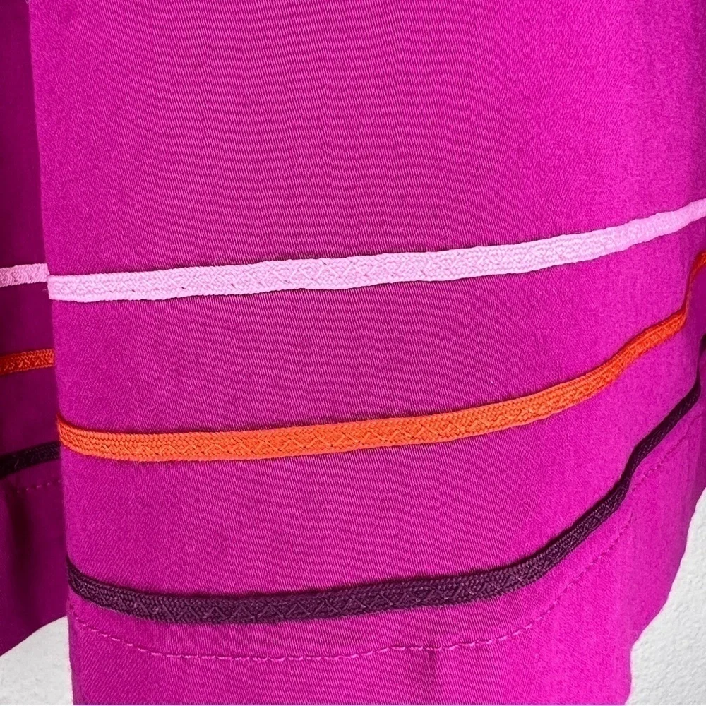 SIZE 6 90’S ERA GEORGE FUCHSIA PINK A LINE SKIRT RETRO BARBIECORE STRETCH